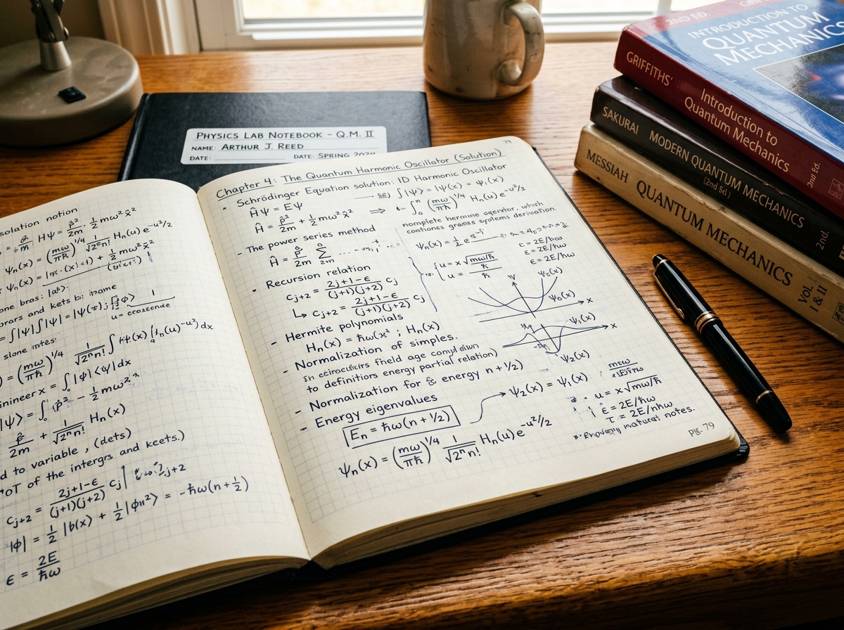 Original Author Books & Physics Derivations